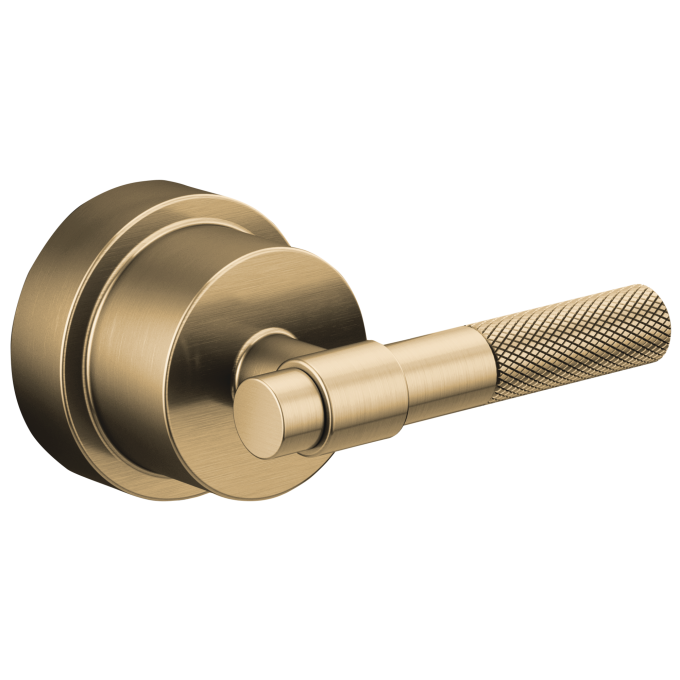 BRIZO Litze Pressure Balance Valve Only Trim T-Lever Handle Kit — Luxe Gold