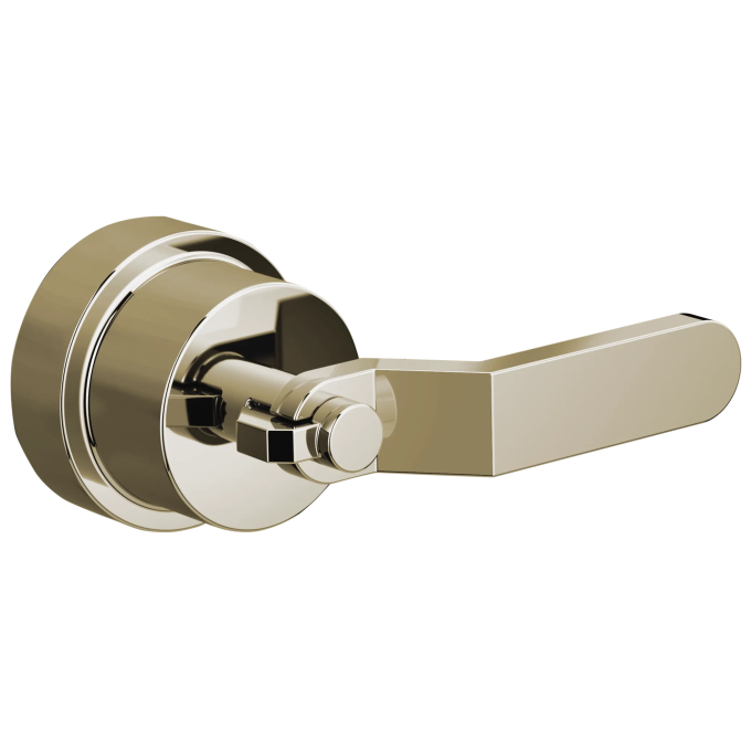 BRIZO Litze Pressure Balance Valve Only Trim Industrial Lever Handle Kit — Polished Nickel