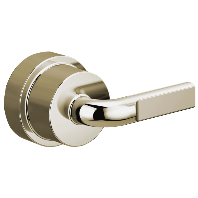 BRIZO Litze Pressure Balance Valve Only Trim Notch Lever Handle Kit — Polished Nickel