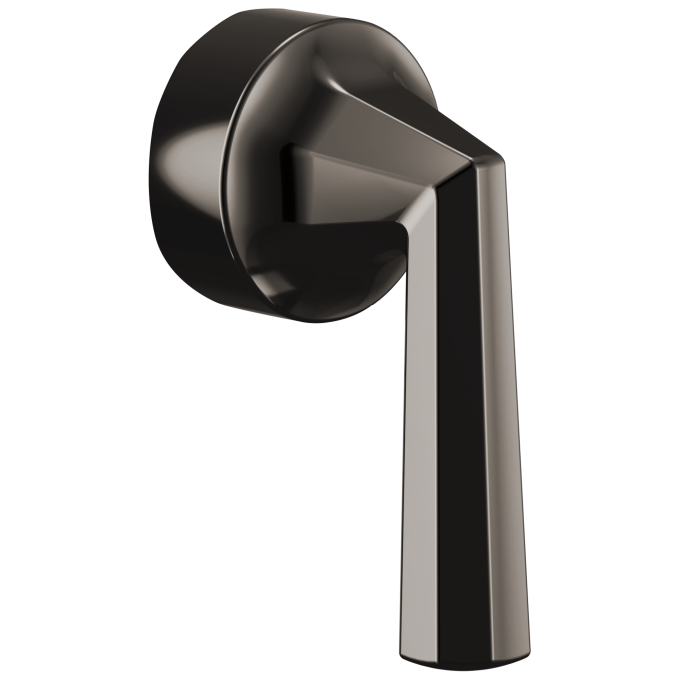 BRIZO Beauclere Pressure Balance Valve Trim Lever Handle Kit — Brilliance Black Onyx