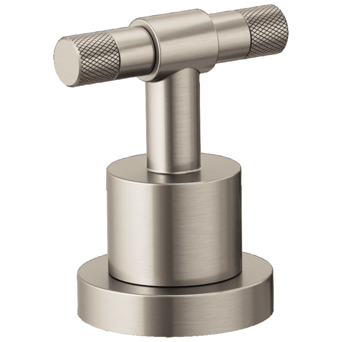 BRIZO Litze Roman Tub Faucet T-Lever Handle Kit — Luxe Nickel