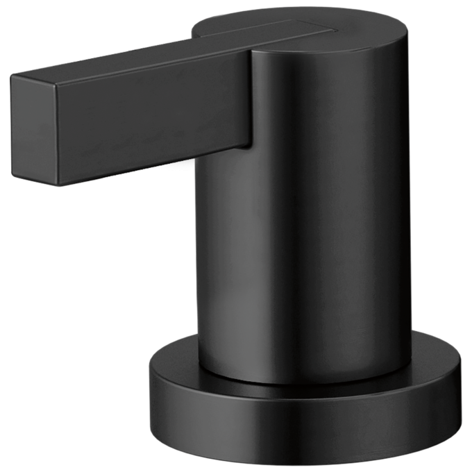 BRIZO Litze Roman Tub Handle Kit - Extended Lever — Matte Black