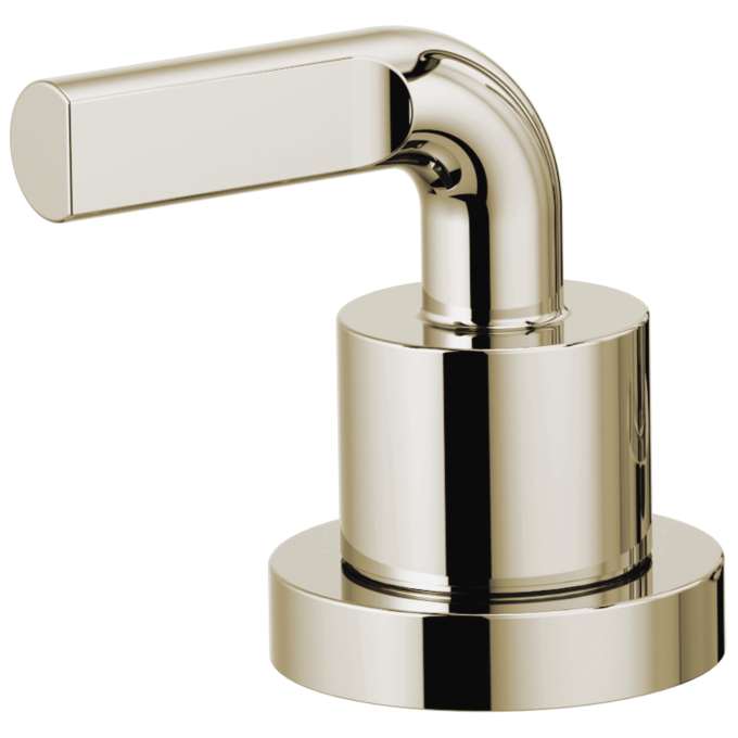 BRIZO Litze Roman Tub Faucet Notch Lever Handle Kit — Polished Nickel