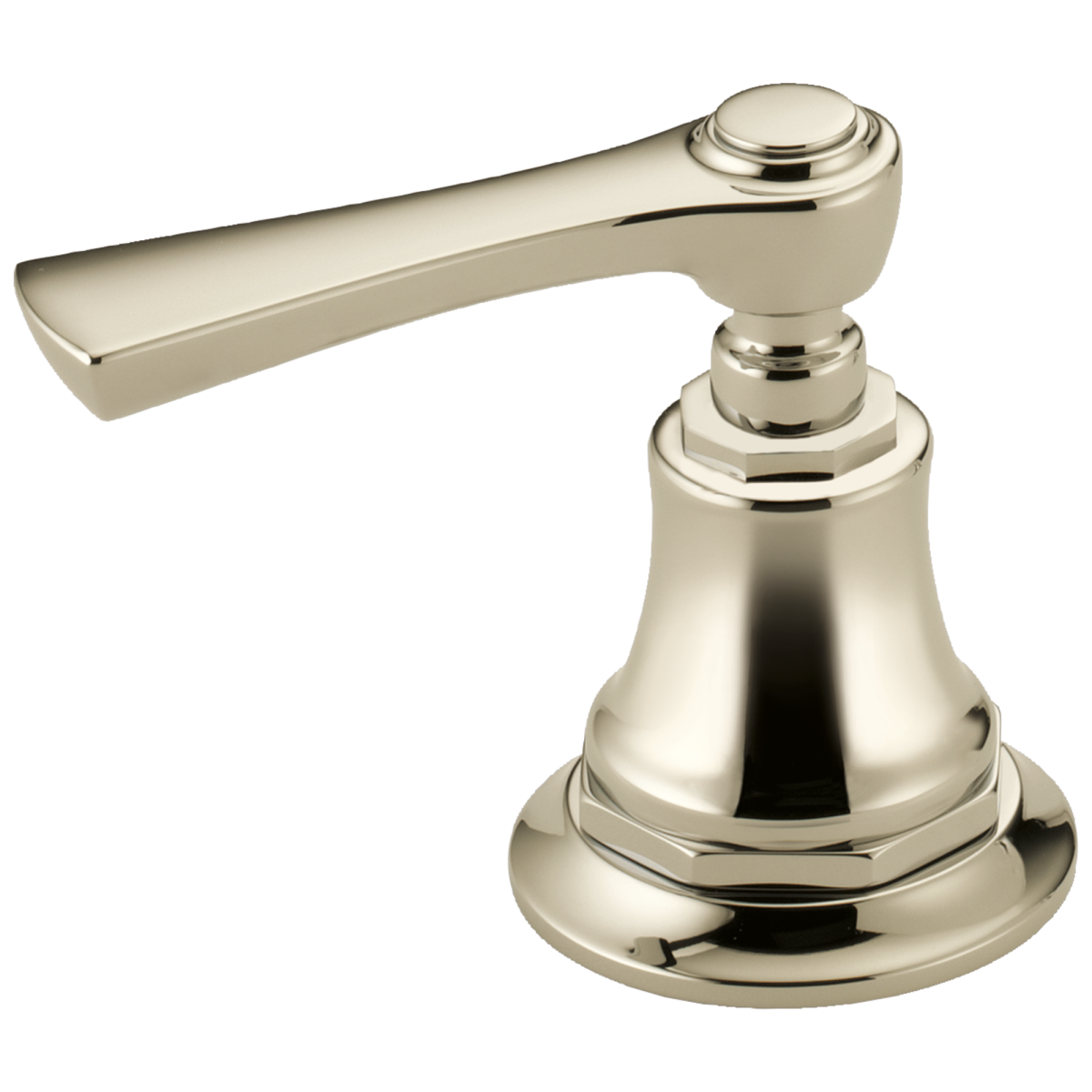 BRIZO Rook Roman Tub Faucet Lever Handle Kit — Polished Nickel