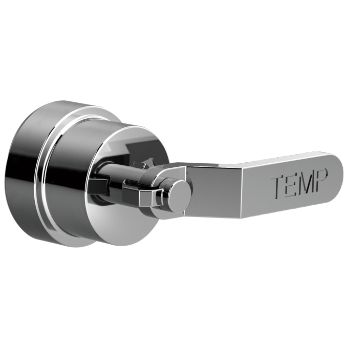 BRIZO Litze Sensori Thermostatic Valve Trim Industrial Lever Handle Kit — Chrome