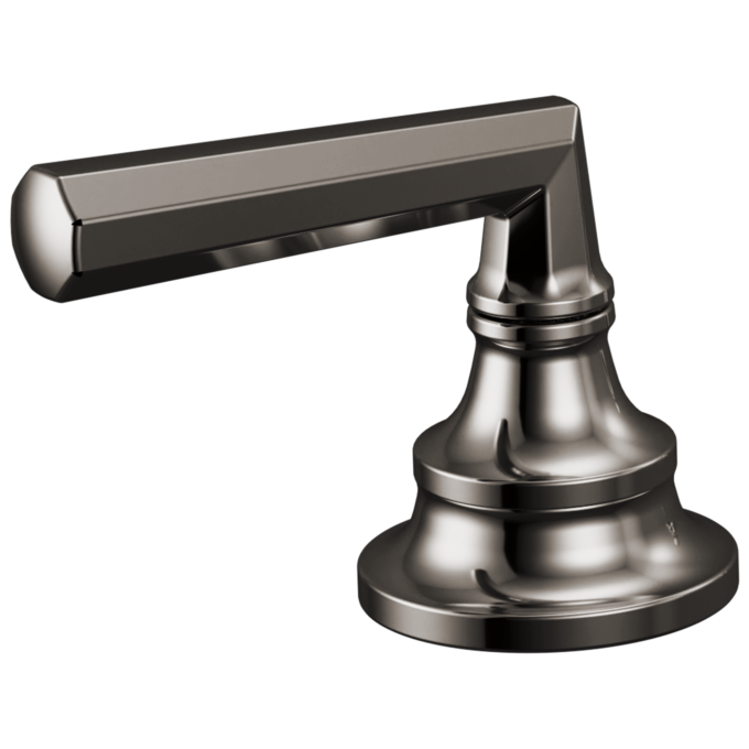 BRIZO Beauclere Roman Tub Faucet Lever Handle Kit — Brilliance Black Onyx