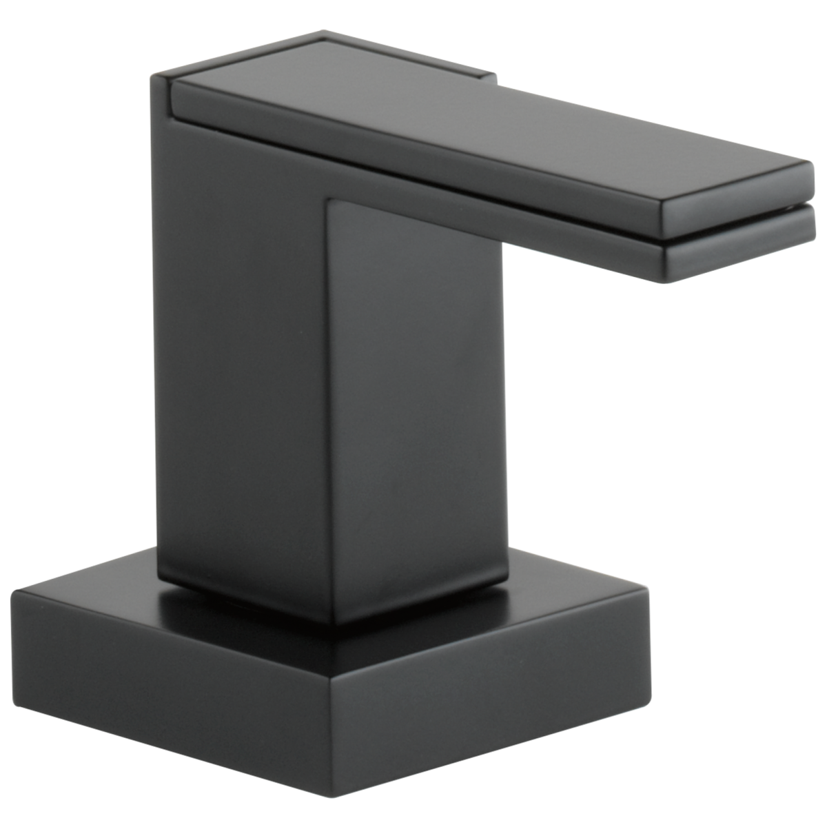 BRIZO Siderna Roman Tub Faucet Lever Handle Kit — Matte Black
