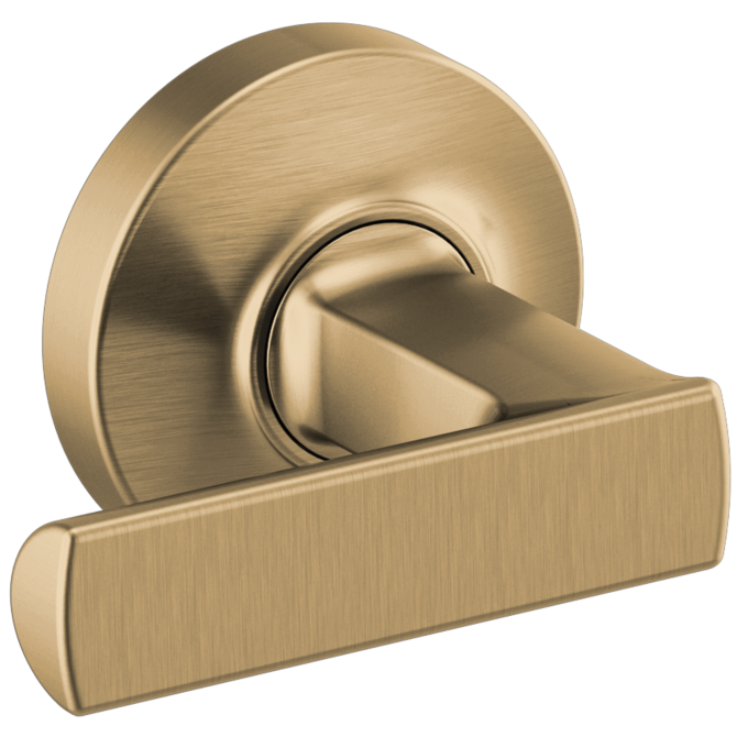 BRIZO Kintsu Two-Handle Wall Mount Tub Filler Lever Handle Kit — Luxe Gold