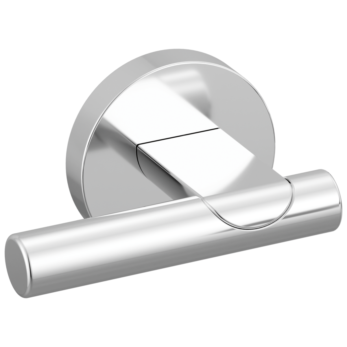 BRIZO Roccesco Two-Handle Wall Mount Tub Filler Lever Handle Kit — Chrome