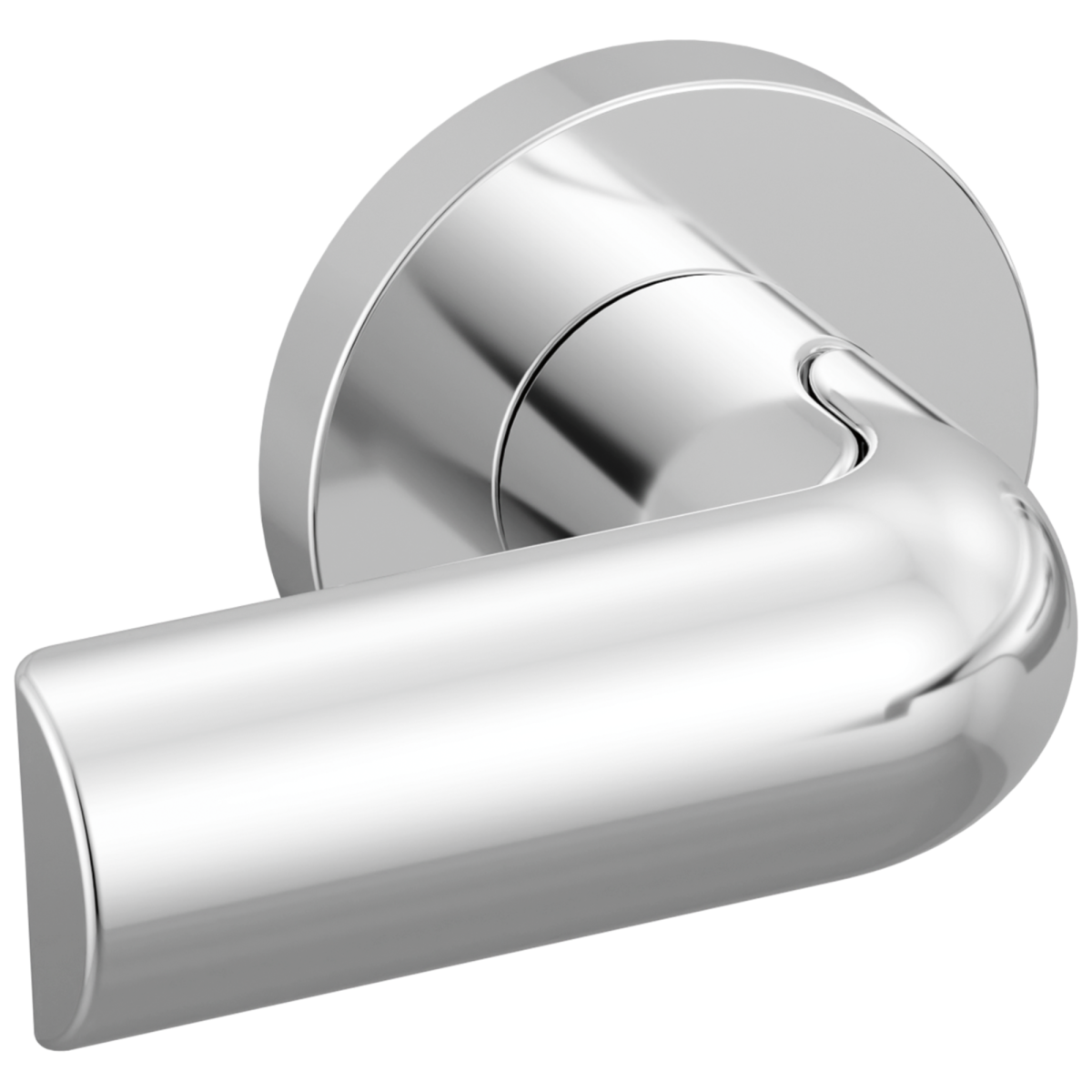 BRIZO Roccesco Two-Handle Wall Mount Tub Filler Bent Lever Handle Kit — Chrome