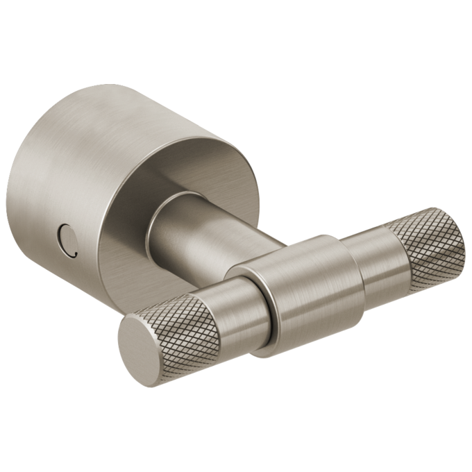 BRIZO Litze Two-Handle Wall Mount Tub Filler T-Lever Handle Kit — Luxe Nickel