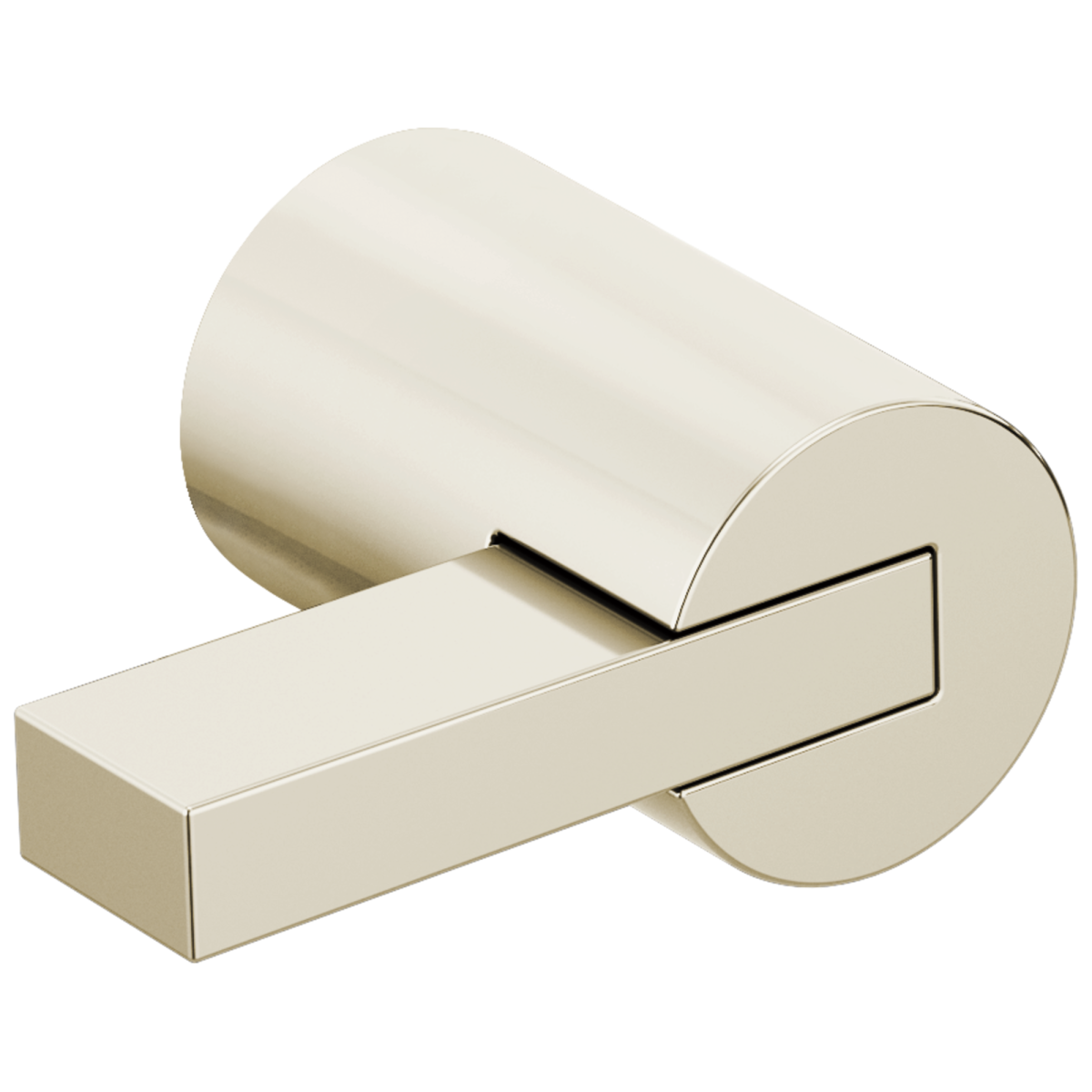 BRIZO Litze Two-Handle Wall Mount Tub Filler Extended Lever Handle Kit — Polished Nickel