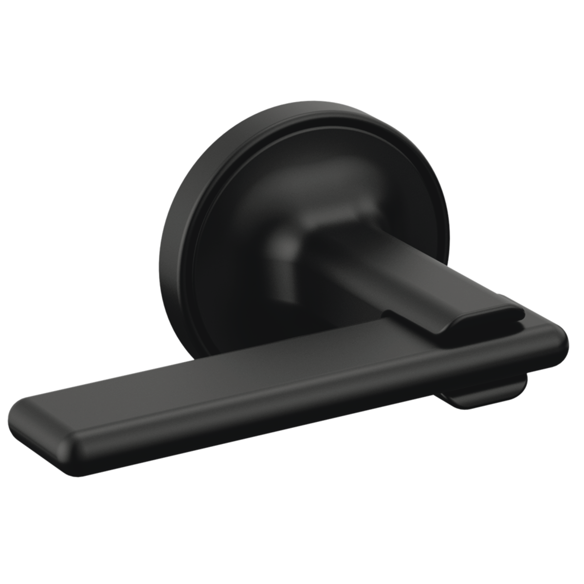 BRIZO Allaria Two-Handle Wall Mount Tub Filler Lever Handle Kit — Matte Black