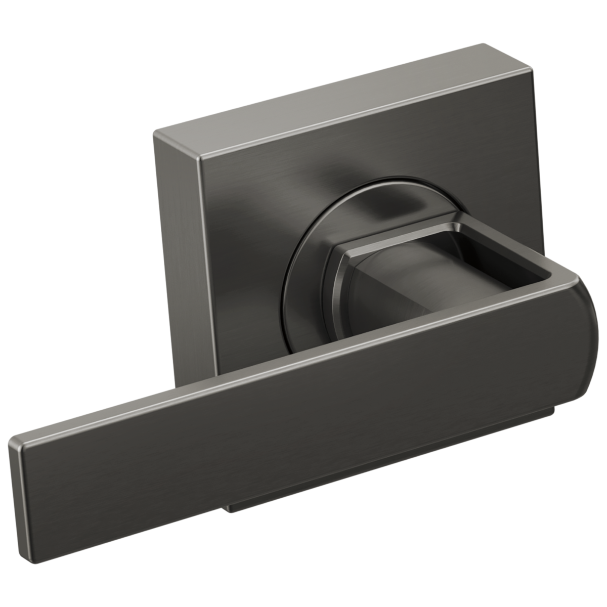 BRIZO Frank Lloyd Wright Two-Handle Wall Mount Tub Filler Gap Lever Handle Kit — Luxe Steel