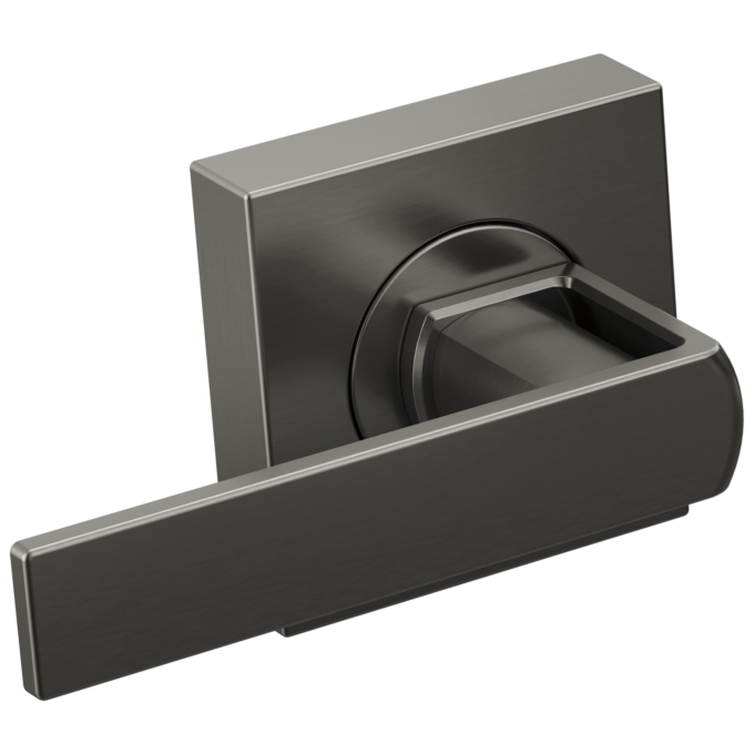 BRIZO Frank Lloyd Wright Two-Handle Wall Mount Tub Filler Gap Lever Handle Kit — Luxe Steel
