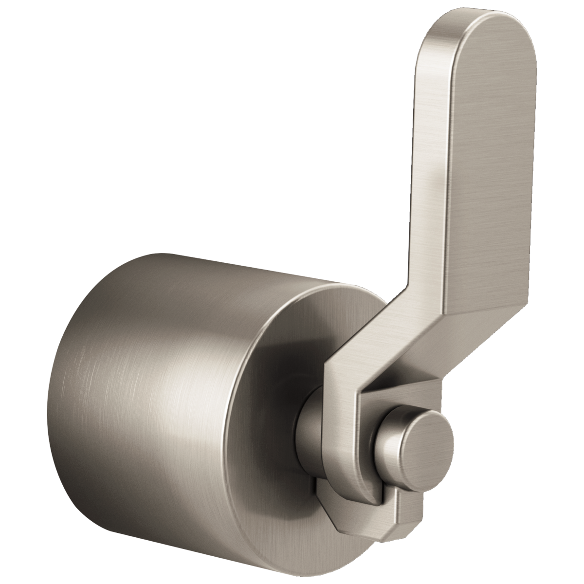 BRIZO Litze 3 And 6 Setting Diverter Trim Handle Kit - Industrial Lever — Luxe Nickel