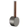 BRIZO Odin Bar Faucet Wood Lever Handle Kit — Luxe Steel / Wood