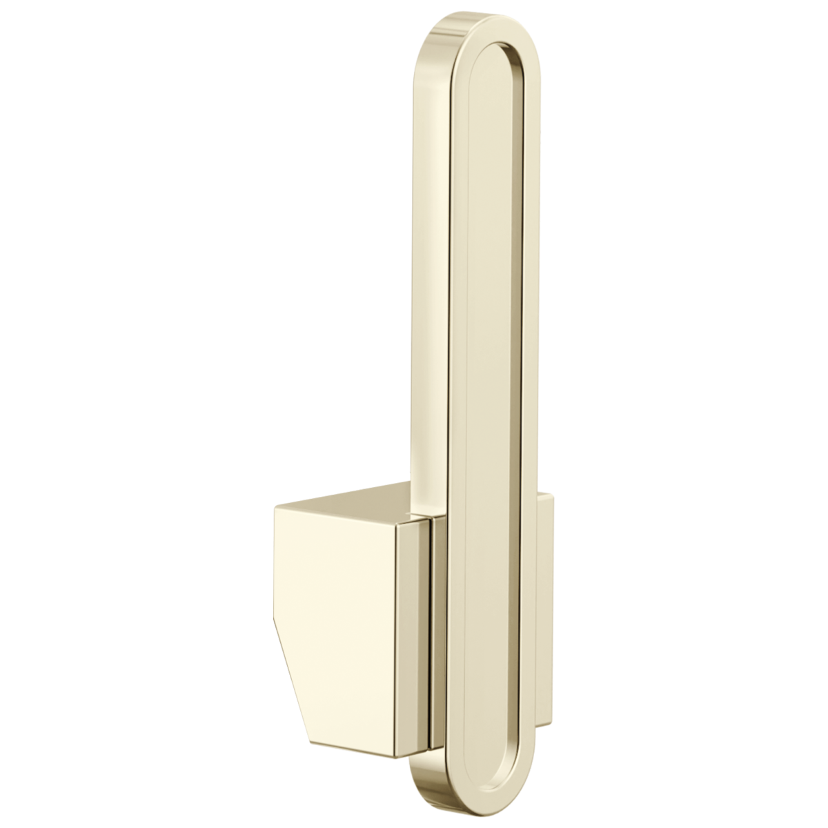BRIZO Frank Lloyd Wright Pull-Down Kitchen Faucet Arc Lever Handle Kit​ — Polished Nickel