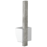 Polished Chrome / Concrete