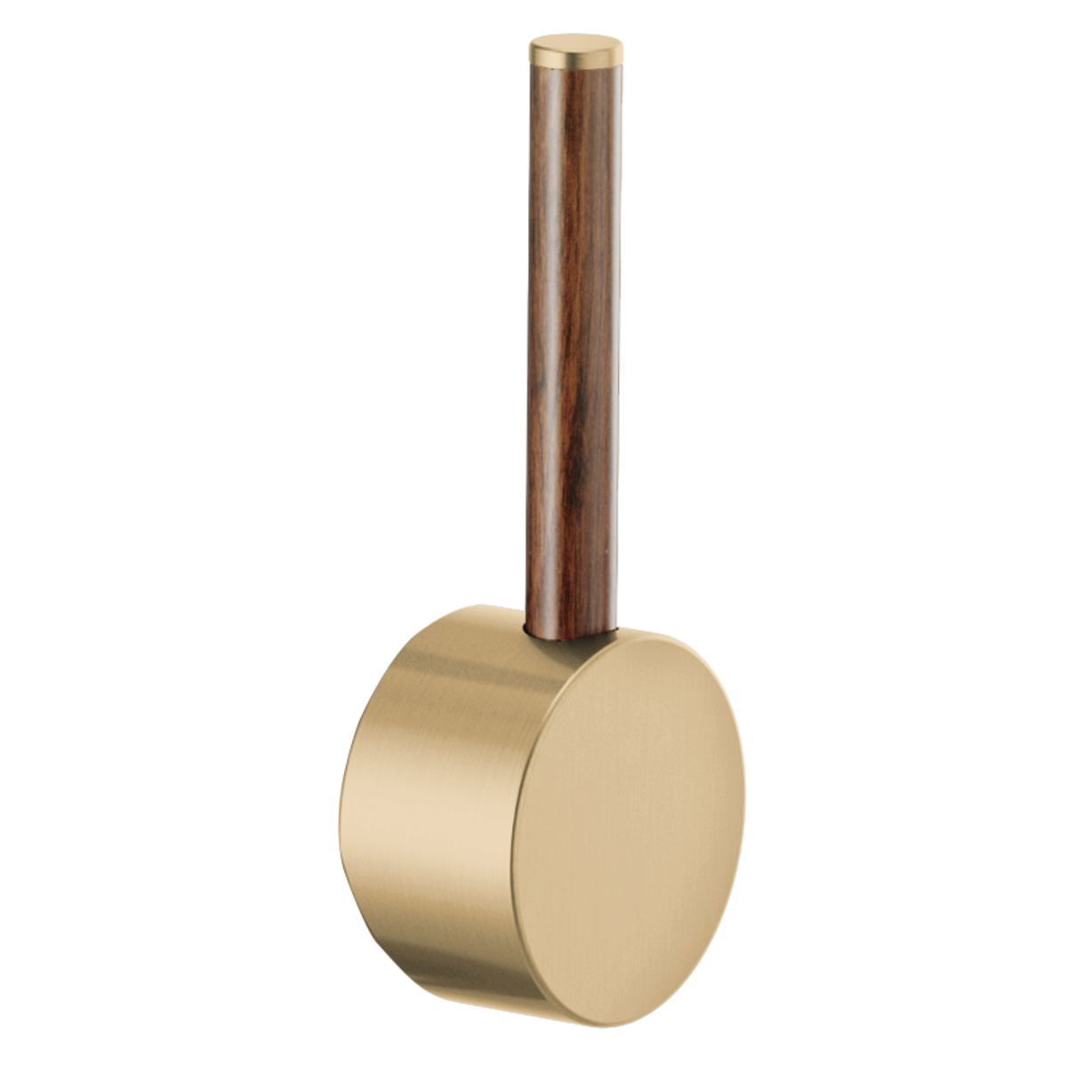 BRIZO Odin Pull-Down Faucet Wood Lever Handle Kit — Luxe Gold / Wood