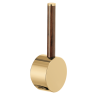 Polished Gold / Wood