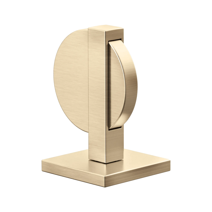 BRIZO Frank Lloyd Wright Widespread Lavatory Lunar Handle Kit — Luxe Gold