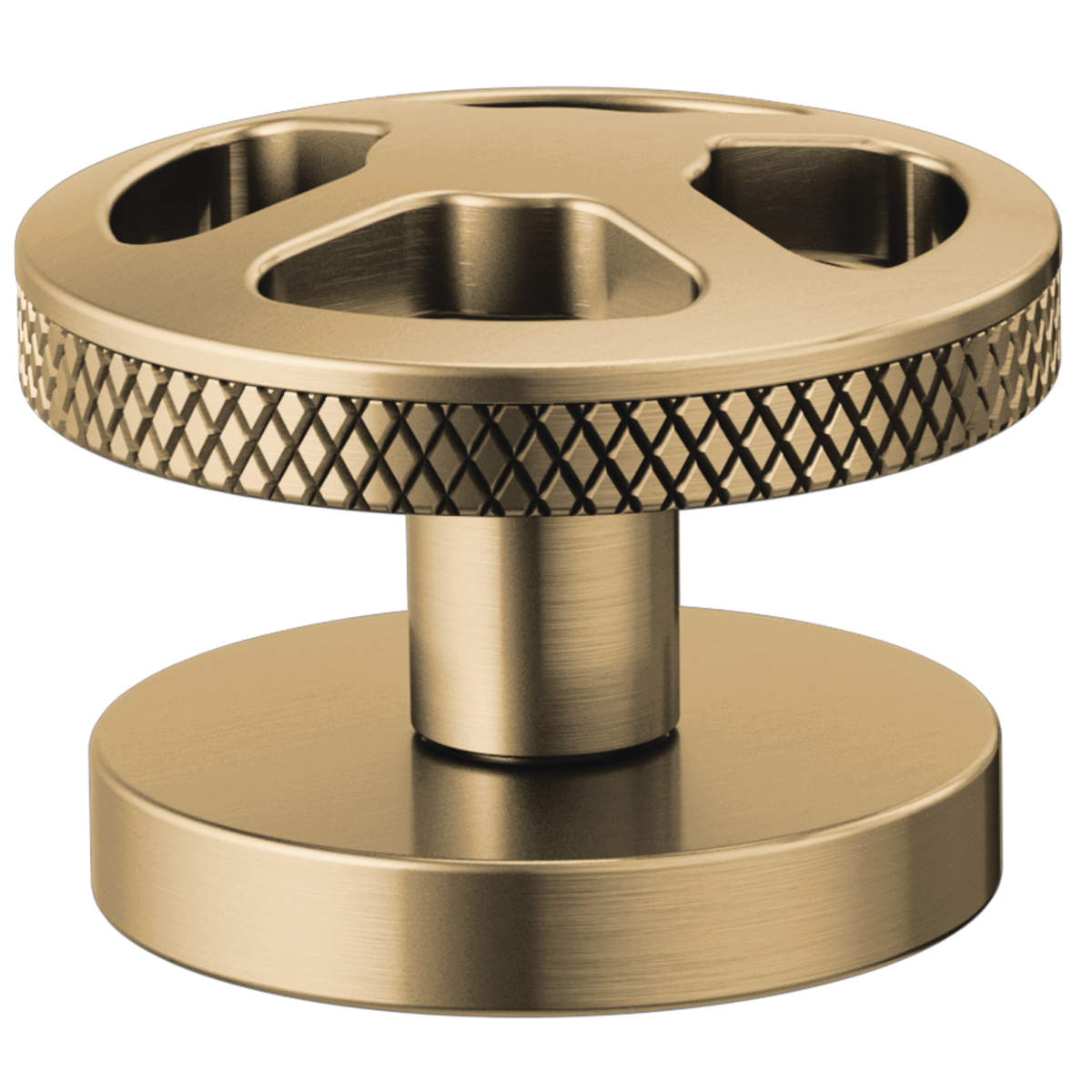 BRIZO Litze Widespread Lavatory Wheel Handle Kit — Luxe Gold