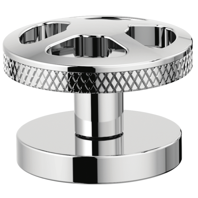 BRIZO Litze Widespread Lavatory Wheel Handle Kit — Chrome