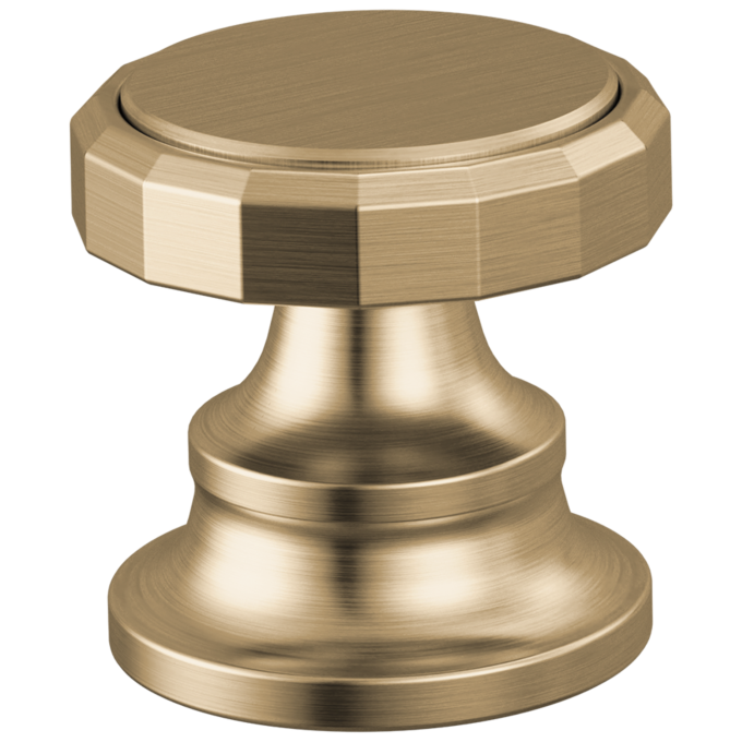 BRIZO Beauclere Widespread Lavatory Wheel Handle Kit — Luxe Gold