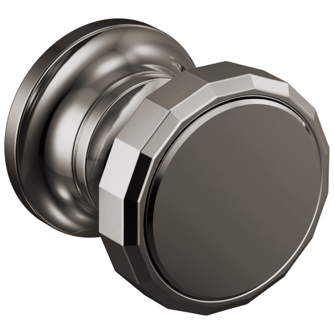 BRIZO Beauclere Wall Mount Lavatory Wheel Handle Kit — Brilliance Black Onyx