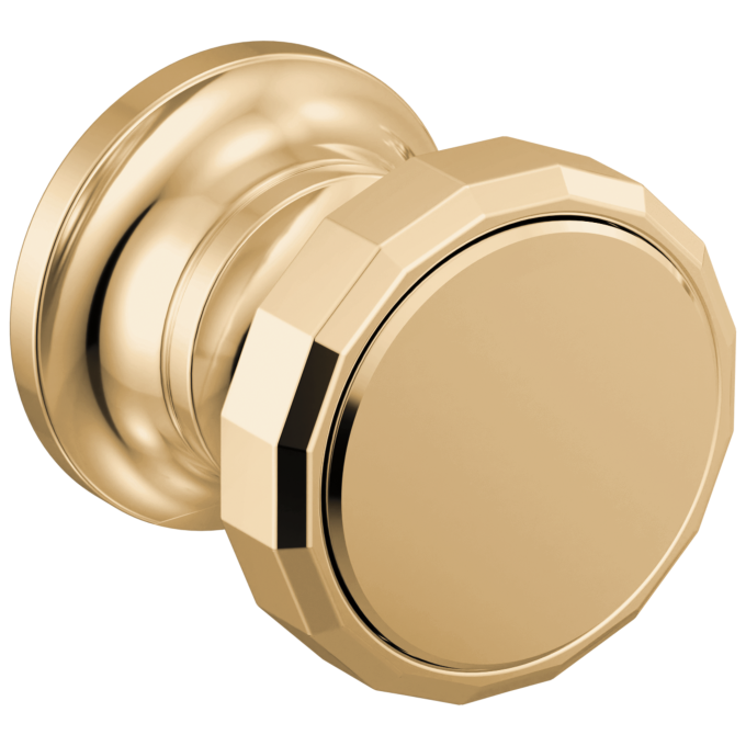 BRIZO Beauclere Wall Mount Lavatory Wheel Handle Kit — Polished Gold