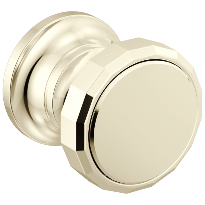 BRIZO Beauclere Wall Mount Lavatory Wheel Handle Kit — Polished Nickel