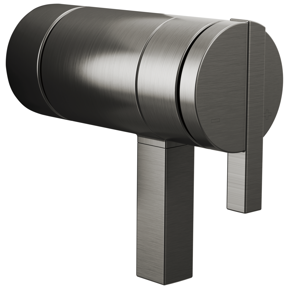 BRIZO Frank Lloyd Wright TempAssure Thermostatic Valve Lunar Handle Kit — Luxe Steel