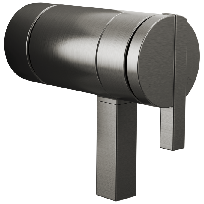 BRIZO Frank Lloyd Wright TempAssure Thermostatic Valve Lunar Handle Kit — Luxe Steel