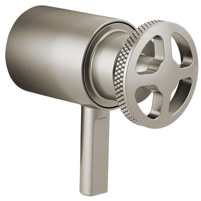 BRIZO Litze TempAssure Thermostatic Valve Trim Wheel Handle Kit — Luxe Nickel