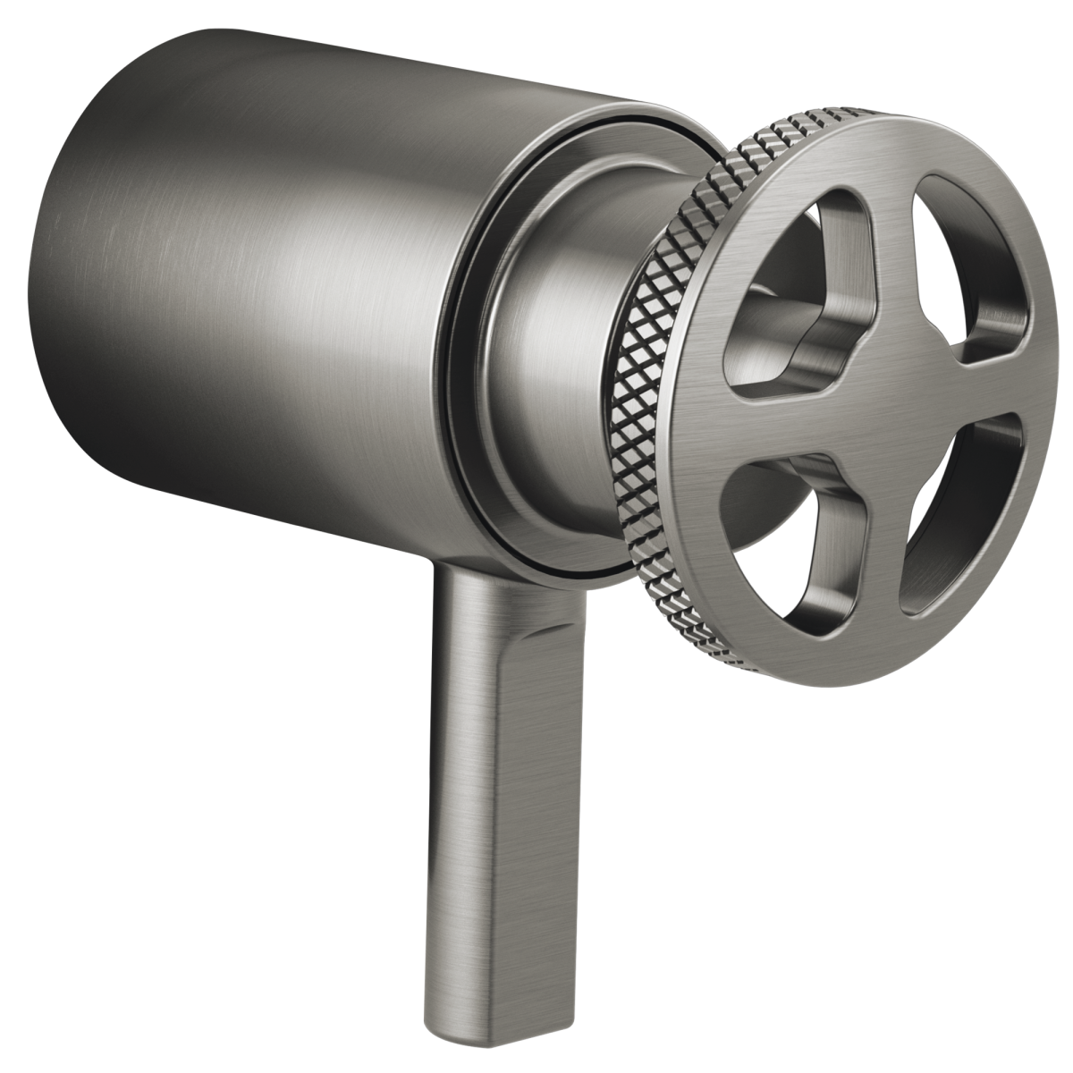 BRIZO Litze TempAssure Thermostatic Valve Trim Wheel Handle Kit — Luxe Steel