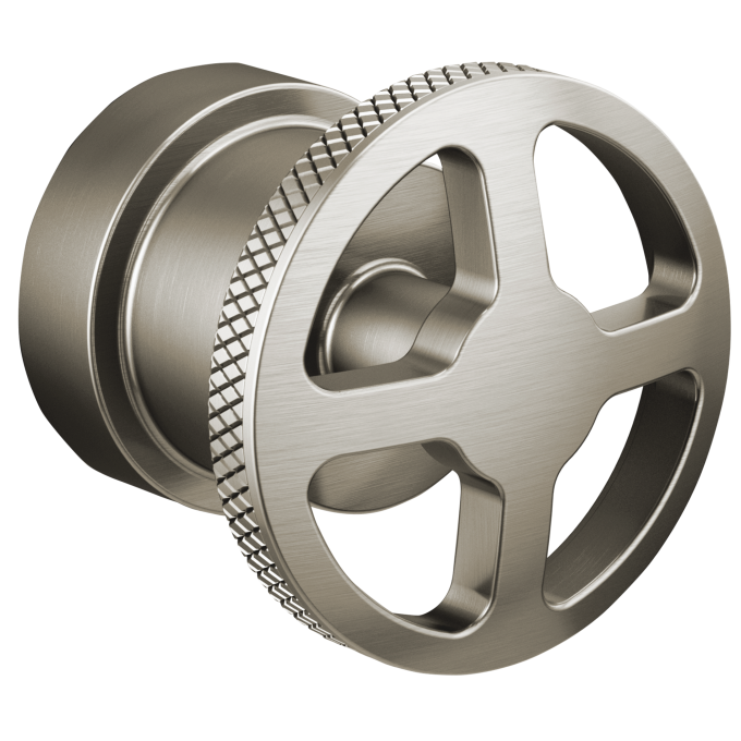 BRIZO Litze Pressure Balance Valve Only Trim Wheel Handle Kit — Luxe Nickel