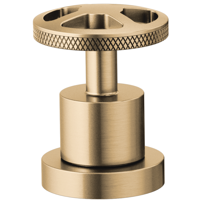 BRIZO Litze Roman Tub Faucet Wheel Handle Kit — Luxe Gold