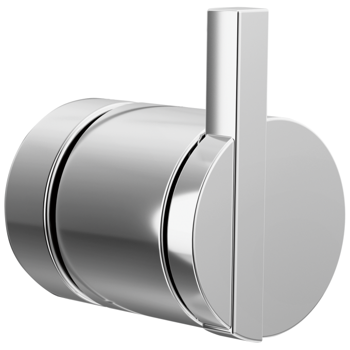 BRIZO Frank Lloyd Wright Sensori Thermostatic Valve Trim Gap Lever Handle Kit — Chrome
