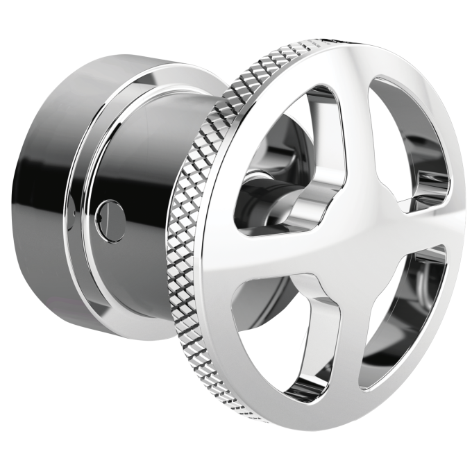 BRIZO Litze Sensori Thermostatic Valve Trim Wheel Handle Kit — Chrome