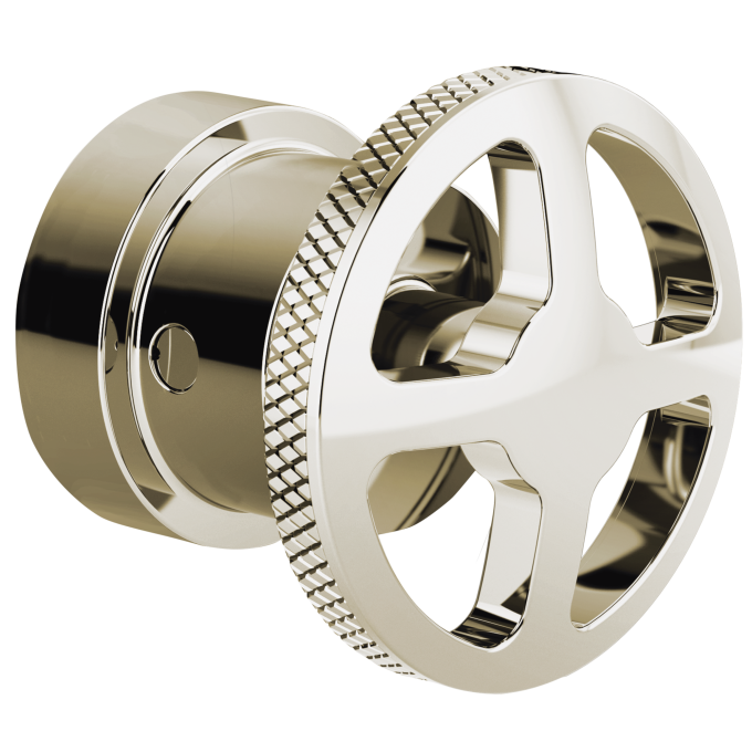 BRIZO Litze Sensori Thermostatic Valve Trim Wheel Handle Kit — Polished Nickel