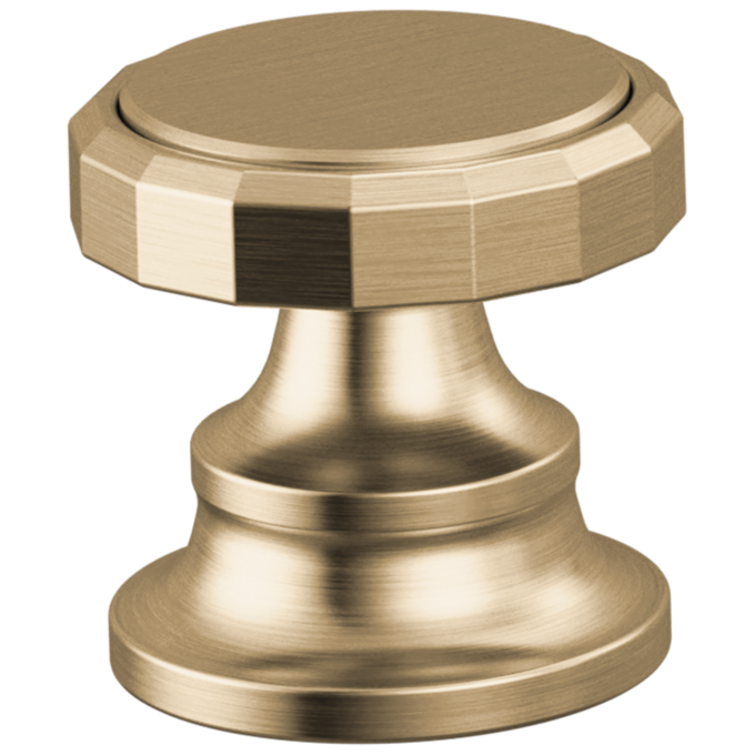 BRIZO Beauclere Roman Tub Faucet Wheel Handle Kit — Luxe Gold