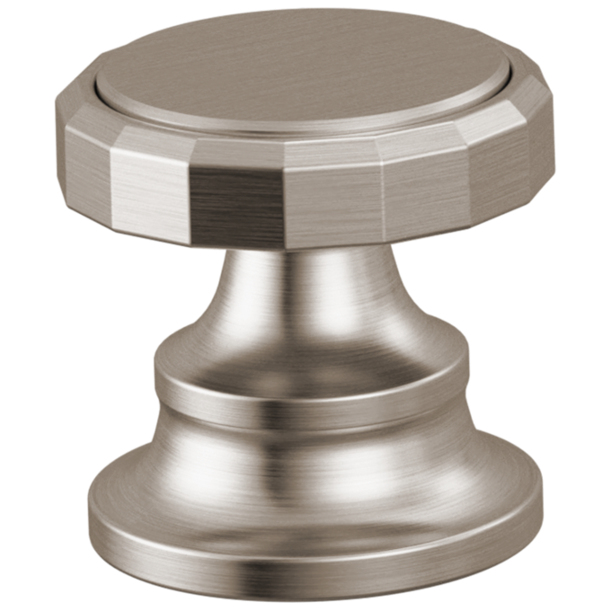 BRIZO Beauclere Roman Tub Faucet Wheel Handle Kit — Luxe Nickel