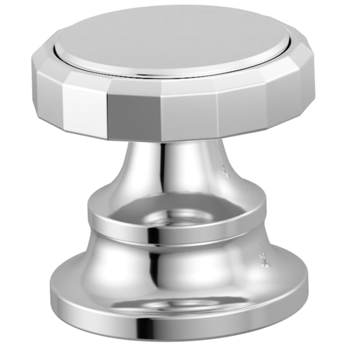 BRIZO Beauclere Roman Tub Faucet Wheel Handle Kit — Chrome
