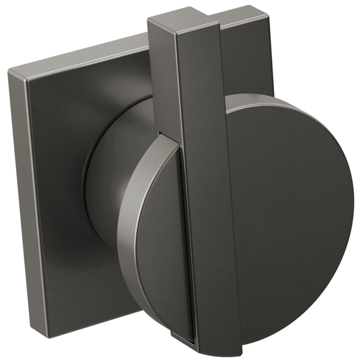 BRIZO Frank Lloyd Wright Two-Handle Wall Mount Tub Filler Lunar Handle Kit — Luxe Steel