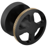 Matte Black/Luxe Gold