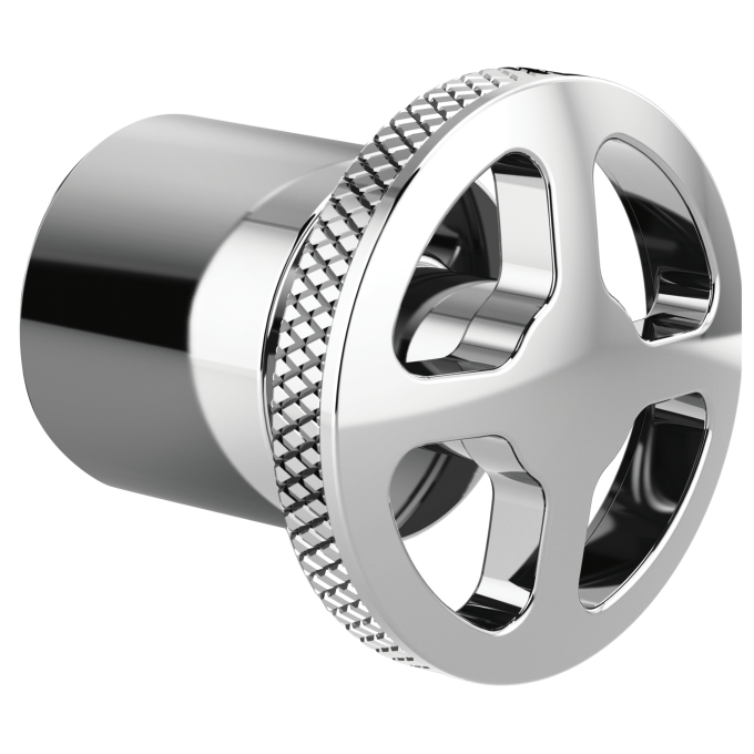 BRIZO Litze 3 And 6 Setting Diverter Trim Handle Kit - Wheel — Chrome