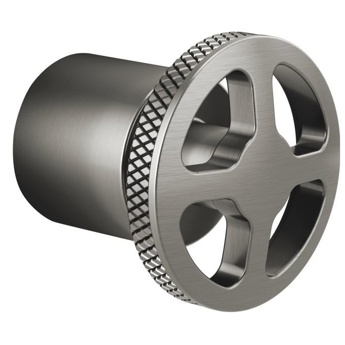 BRIZO Litze 3 And 6 Setting Diverter Trim Handle Kit - Wheel — Luxe Steel