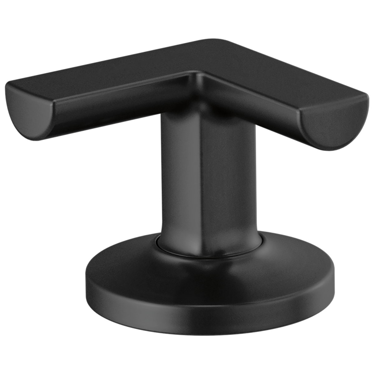 BRIZO Kintsu Widespread Lavatory Cross Handles — Matte Black