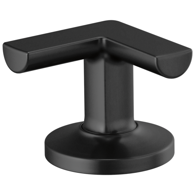 BRIZO Kintsu Widespread Lavatory Cross Handles — Matte Black